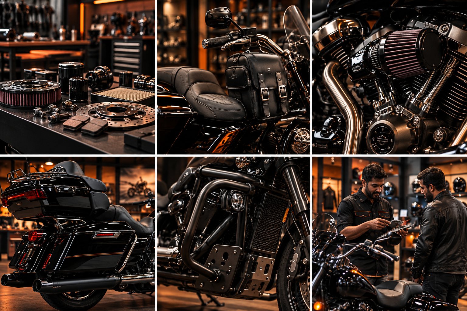 Harley-Davidson Genuine Parts & Accessories Bangalore service and product overview