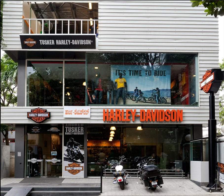 Tusker Harley-Davidson dealership storefront